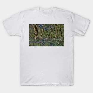 Bluebells in the woods T-Shirt